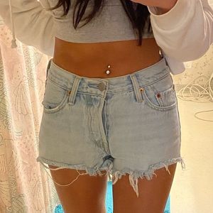Levi’s 501 denim shorts